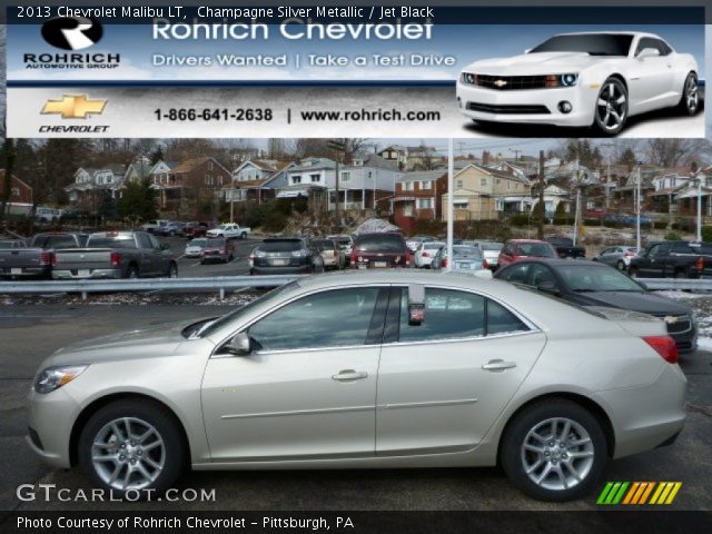 2013 Chevrolet Malibu LT in Champagne Silver Metallic