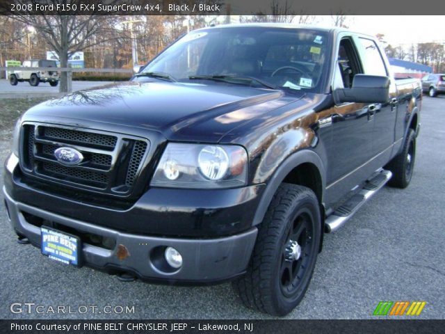 2008 Ford F150 FX4 SuperCrew 4x4 in Black
