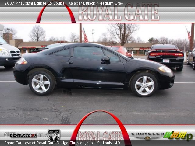 2007 Mitsubishi Eclipse GS Coupe in Kalapana Black
