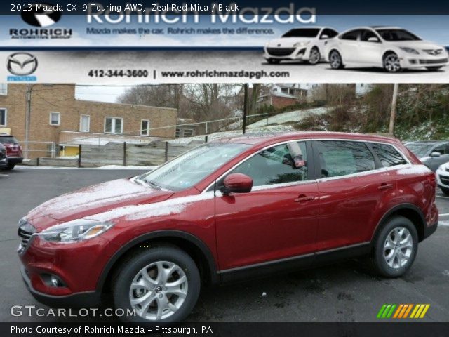 2013 Mazda CX-9 Touring AWD in Zeal Red Mica