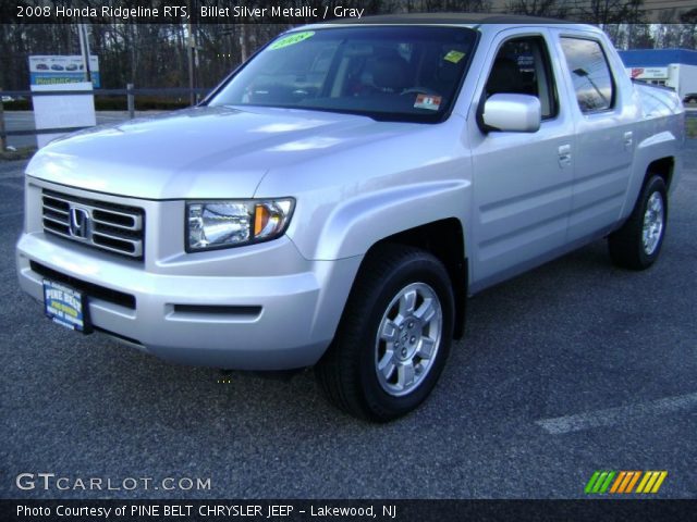 2008 Honda Ridgeline RTS in Billet Silver Metallic