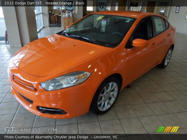 2013 Dodge Dart SXT in Header Orange