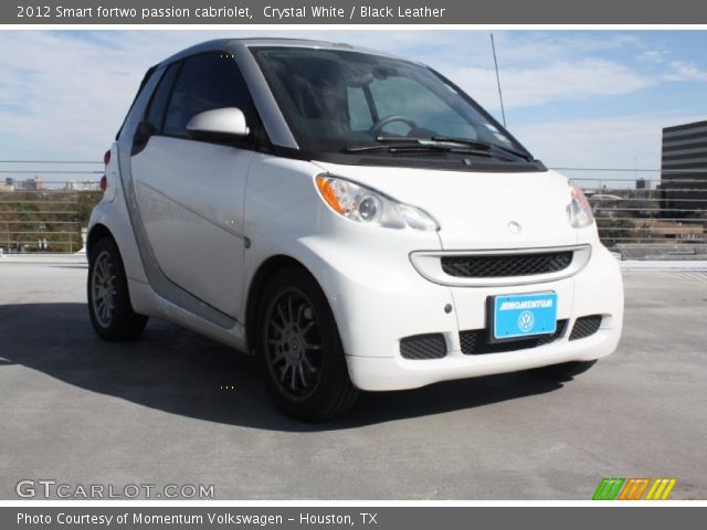 2012 Smart fortwo passion cabriolet in Crystal White