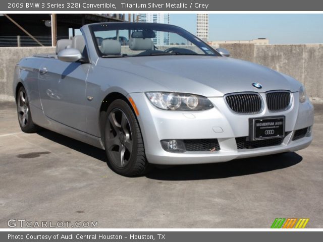 2009 BMW 3 Series 328i Convertible in Titanium Silver Metallic