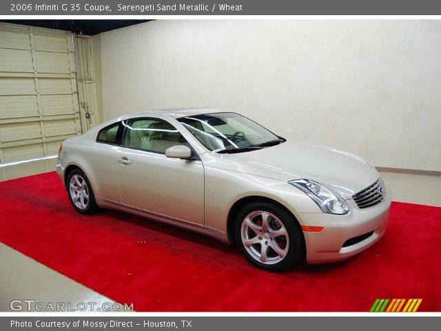 2006 Infiniti G 35 Coupe in Serengeti Sand Metallic