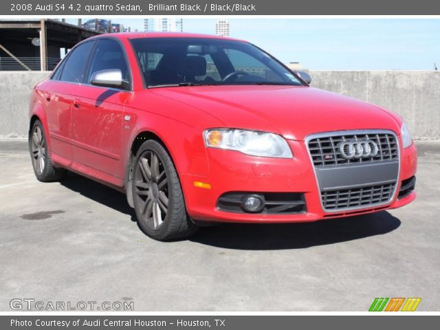 2008 Audi S4 4.2 quattro Sedan in Brilliant Black