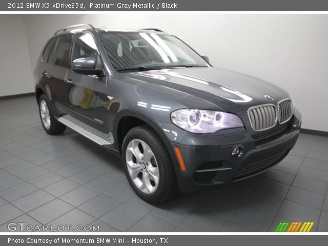 2012 BMW X5 xDrive35d in Platinum Gray Metallic