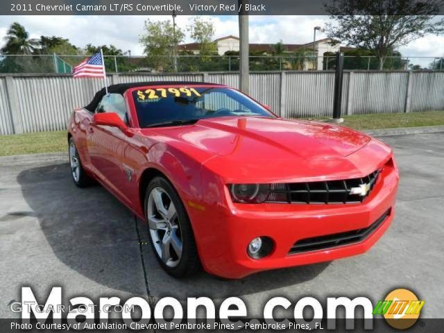 2011 Chevrolet Camaro LT/RS Convertible in Victory Red