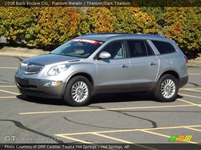 2008 Buick Enclave CXL in Platinum Metallic