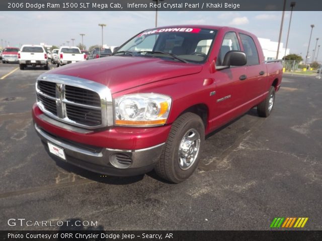 2006 Dodge Ram 1500 SLT Mega Cab in Inferno Red Crystal Pearl