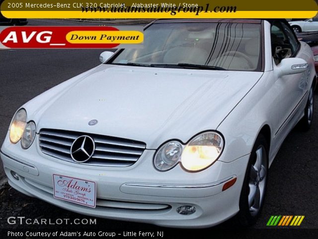 2005 Mercedes-Benz CLK 320 Cabriolet in Alabaster White