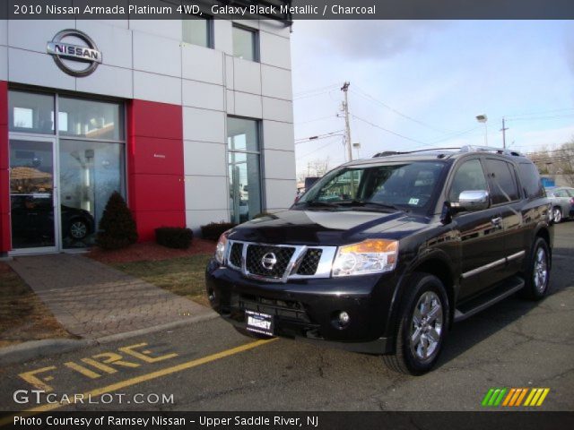 2010 Nissan Armada Platinum 4WD in Galaxy Black Metallic