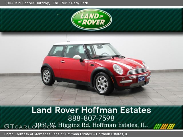 2004 Mini Cooper Hardtop in Chili Red