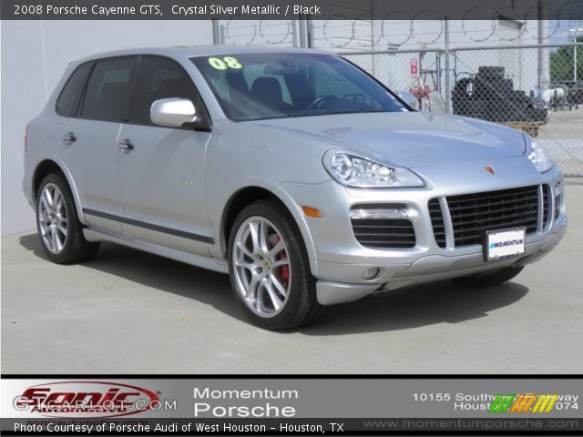 2008 Porsche Cayenne GTS in Crystal Silver Metallic