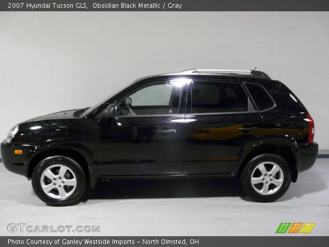 2007 Hyundai Tucson GLS in Obsidian Black Metallic