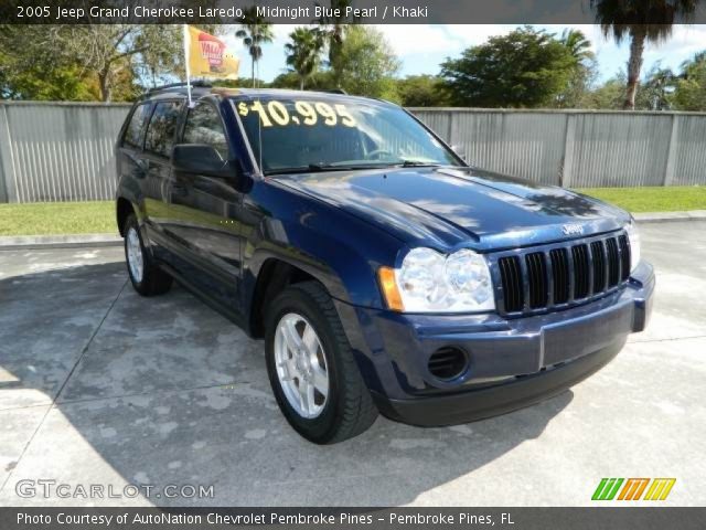 2005 Jeep Grand Cherokee Laredo in Midnight Blue Pearl