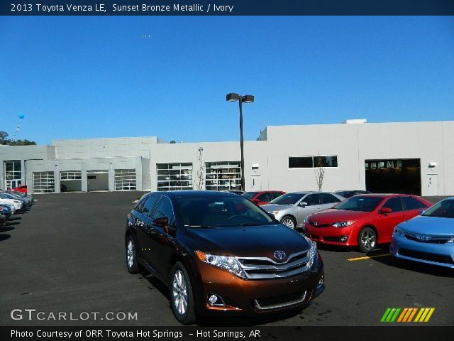 2013 Toyota Venza LE in Sunset Bronze Metallic