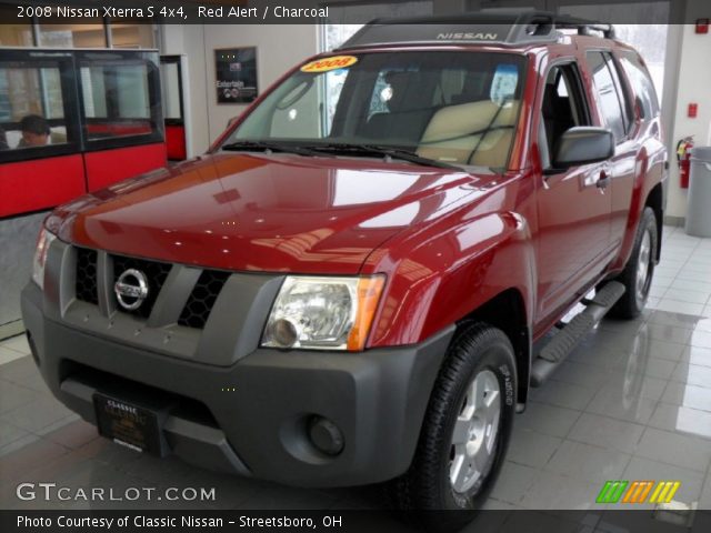 2008 Nissan Xterra S 4x4 in Red Alert