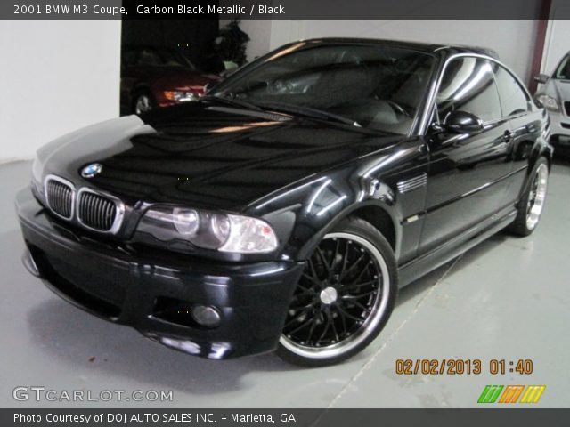2001 BMW M3 Coupe in Carbon Black Metallic