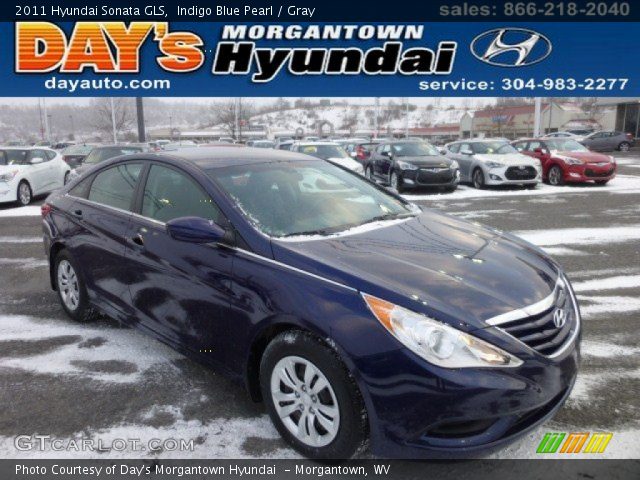 2011 Hyundai Sonata GLS in Indigo Blue Pearl
