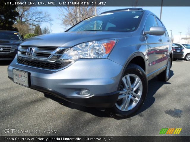 2011 Honda CR-V EX-L 4WD in Glacier Blue Metallic