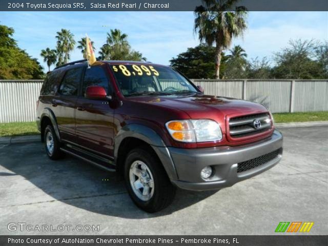 2004 Toyota Sequoia SR5 in Salsa Red Pearl