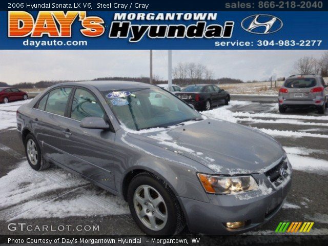 2006 Hyundai Sonata LX V6 in Steel Gray