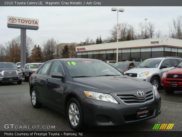 2010 Toyota Camry LE in Magnetic Gray Metallic