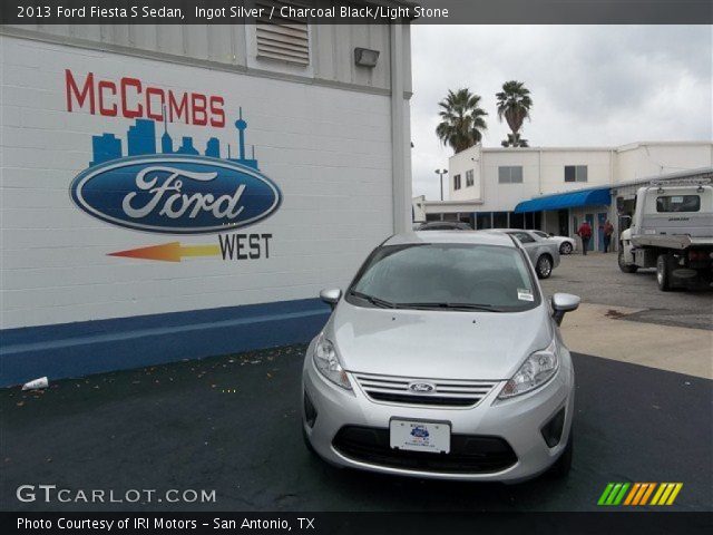 2013 Ford Fiesta S Sedan in Ingot Silver