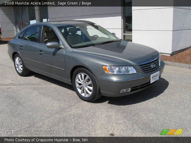 2008 Hyundai Azera Limited in Sage Green