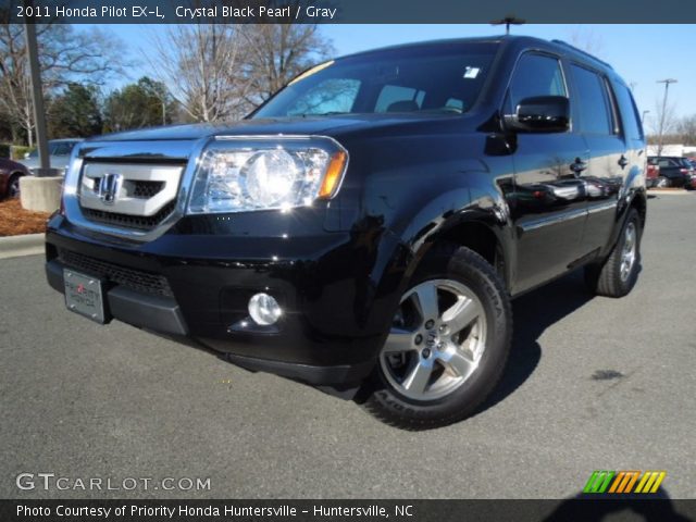 2011 Honda Pilot EX-L in Crystal Black Pearl