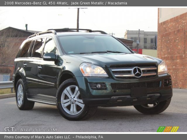 2008 Mercedes-Benz GL 450 4Matic in Jade Green Metallic