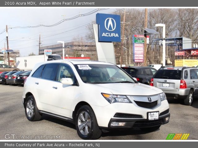 2010 Acura MDX  in Aspen White Pearl