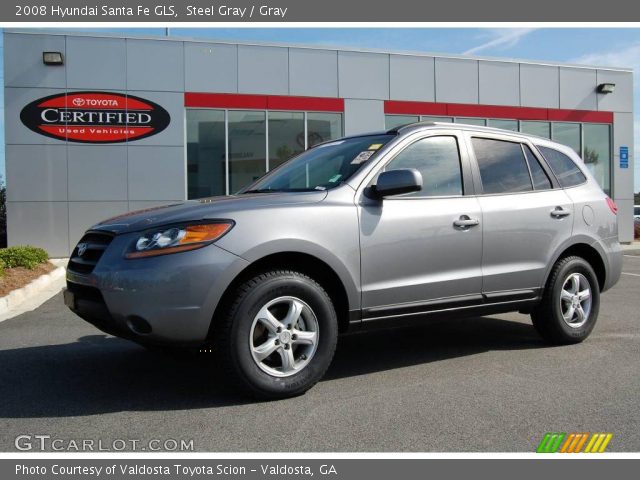 2008 Hyundai Santa Fe GLS in Steel Gray