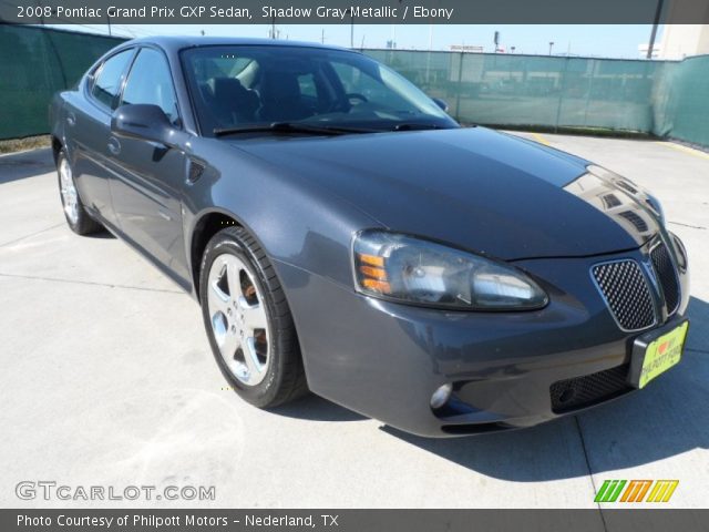 2008 Pontiac Grand Prix GXP Sedan in Shadow Gray Metallic