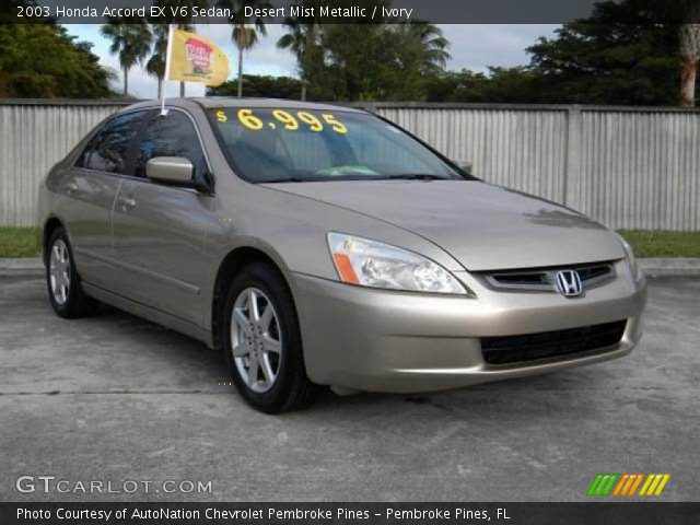 2003 Honda accord desert mist metallic #6