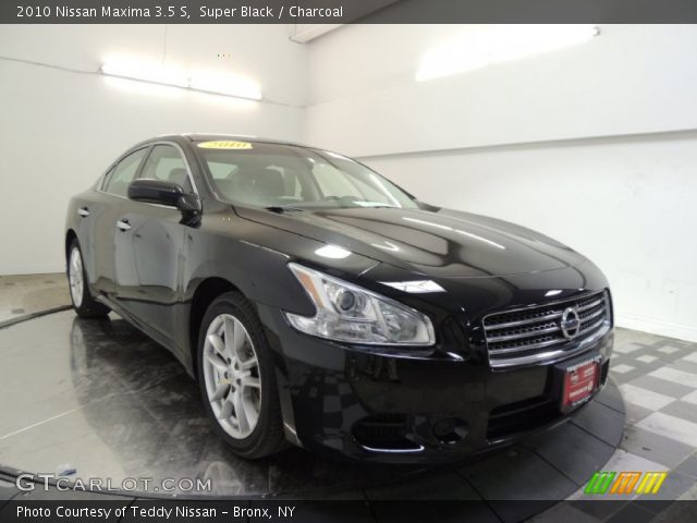 2010 Nissan Maxima 3.5 S in Super Black