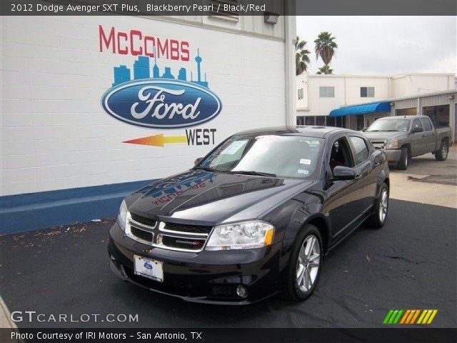 2012 Dodge Avenger SXT Plus in Blackberry Pearl