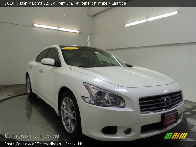 2010 Nissan Maxima 3.5 SV Premium in Winter Frost White