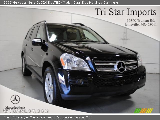 2009 Mercedes-Benz GL 320 BlueTEC 4Matic in Capri Blue Metallic