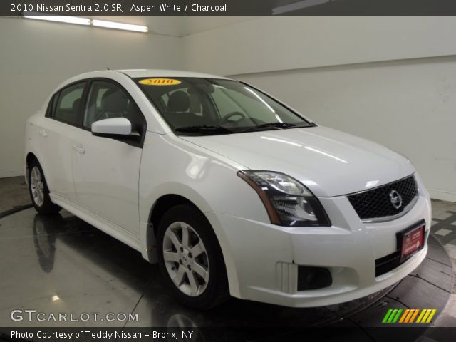 2010 Nissan Sentra 2.0 SR in Aspen White