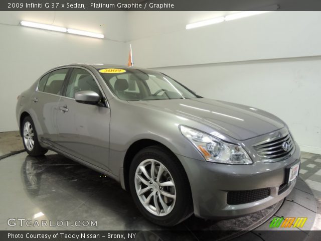 2009 Infiniti G 37 x Sedan in Platinum Graphite