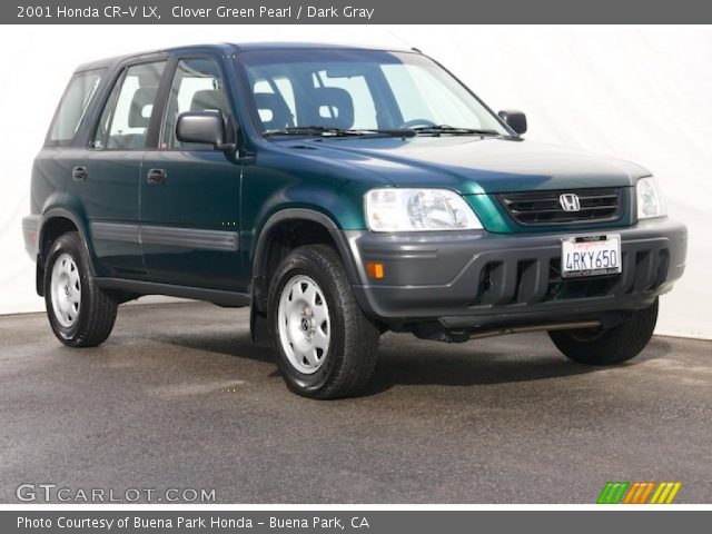 2001 Honda CR-V LX in Clover Green Pearl