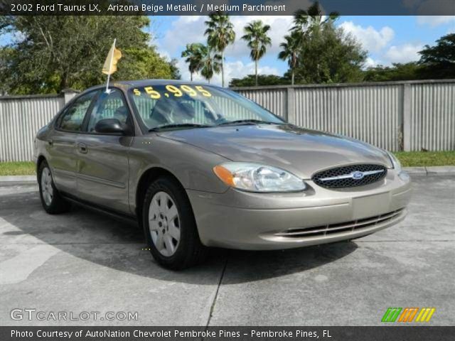 2002 Ford Taurus LX in Arizona Beige Metallic