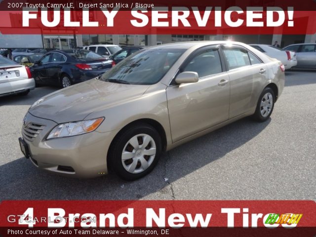 2007 Toyota Camry LE in Desert Sand Mica