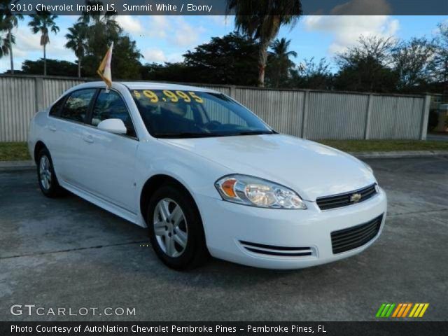 2010 Chevrolet Impala LS in Summit White