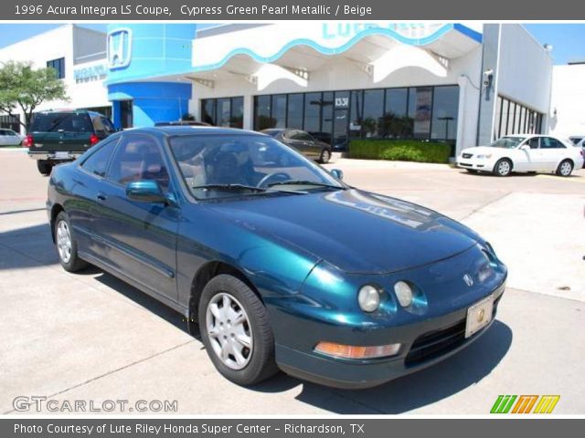1996 Acura Integra LS Coupe in Cypress Green Pearl Metallic