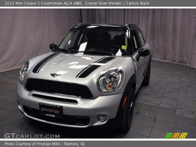2013 Mini Cooper S Countryman ALL4 AWD in Crystal Silver Metallic