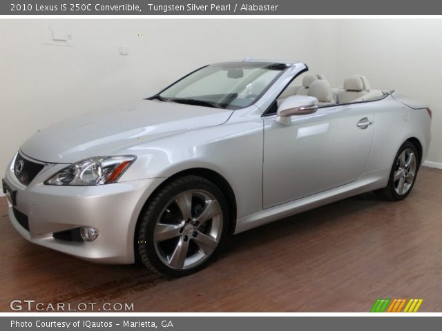 2010 Lexus IS 250C Convertible in Tungsten Silver Pearl