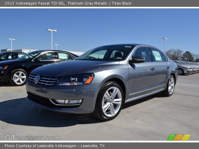 2013 Volkswagen Passat TDI SEL in Platinum Gray Metallic